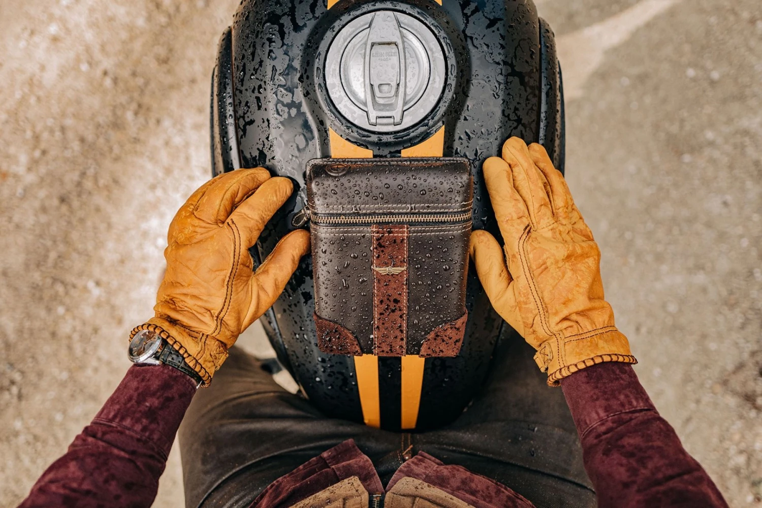 Artonvel Aviator Magnetische Tanktas 4 Artonvel Aviator Magnetische Tanktas - Afbeelding 4