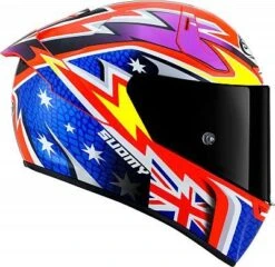 Suomy SR-GP Legacy Rood Blauw Roze Integraalhelm -Motoronderdelen Winkel casco sr gp legacy xs 66943 4