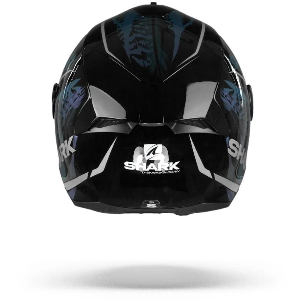 Shark D-Skwal 2 Shigan Zwart Violet Glitter KVX Integraalhelm 2 Shark D-Skwal 2 Shigan Zwart Violet Glitter KVX Integraalhelm - Afbeelding 2