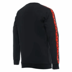 Dainese Dainese Sweater Stripes Black Fluo Red