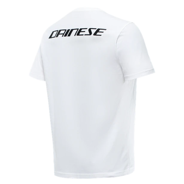 Dainese Dainese T-Shirt Logo White Black 1 Dainese Dainese T-Shirt Logo White Black