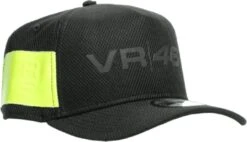 Dainese VR46 9Forty Black Fluo Yellow Cap