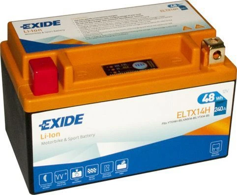 EXIDE ELTX14H Lithium-ion Motoraccu 1 EXIDE ELTX14H Lithium-ion Motoraccu