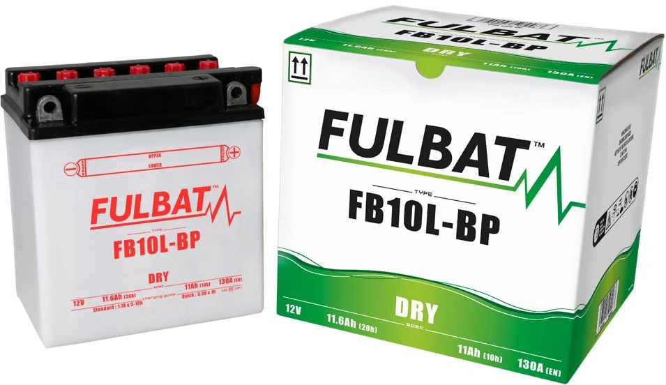 Fulbat FB10L-BP Conventionele Motoraccu 1 Fulbat FB10L-BP Conventionele Motoraccu