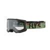 FLY Racing Focus Goggle Green Camo Black Clear Lens