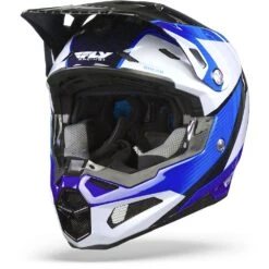 FLY Racing Formula Carbon Prime Blauw Wit Blauw Carbon Crosshelm -Motoronderdelen Winkel fly racing formula carbon prime blue white blue carbon frontpage