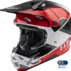 FLY Racing Formula CP Rush Zwart Rood Wit Crosshelm
