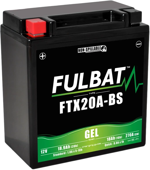 Fulbat FTX20A-BS Gel Motoraccu 1 Fulbat FTX20A-BS Gel Motoraccu