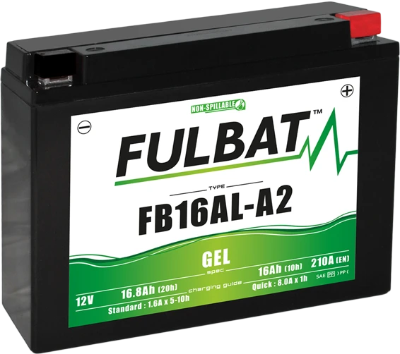 Fulbat FB16AL-A2 Gel Motoraccu 1 Fulbat FB16AL-A2 Gel Motoraccu