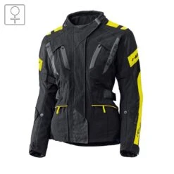 Held 4-Touring II Touring Jacket Black Neon Yellow