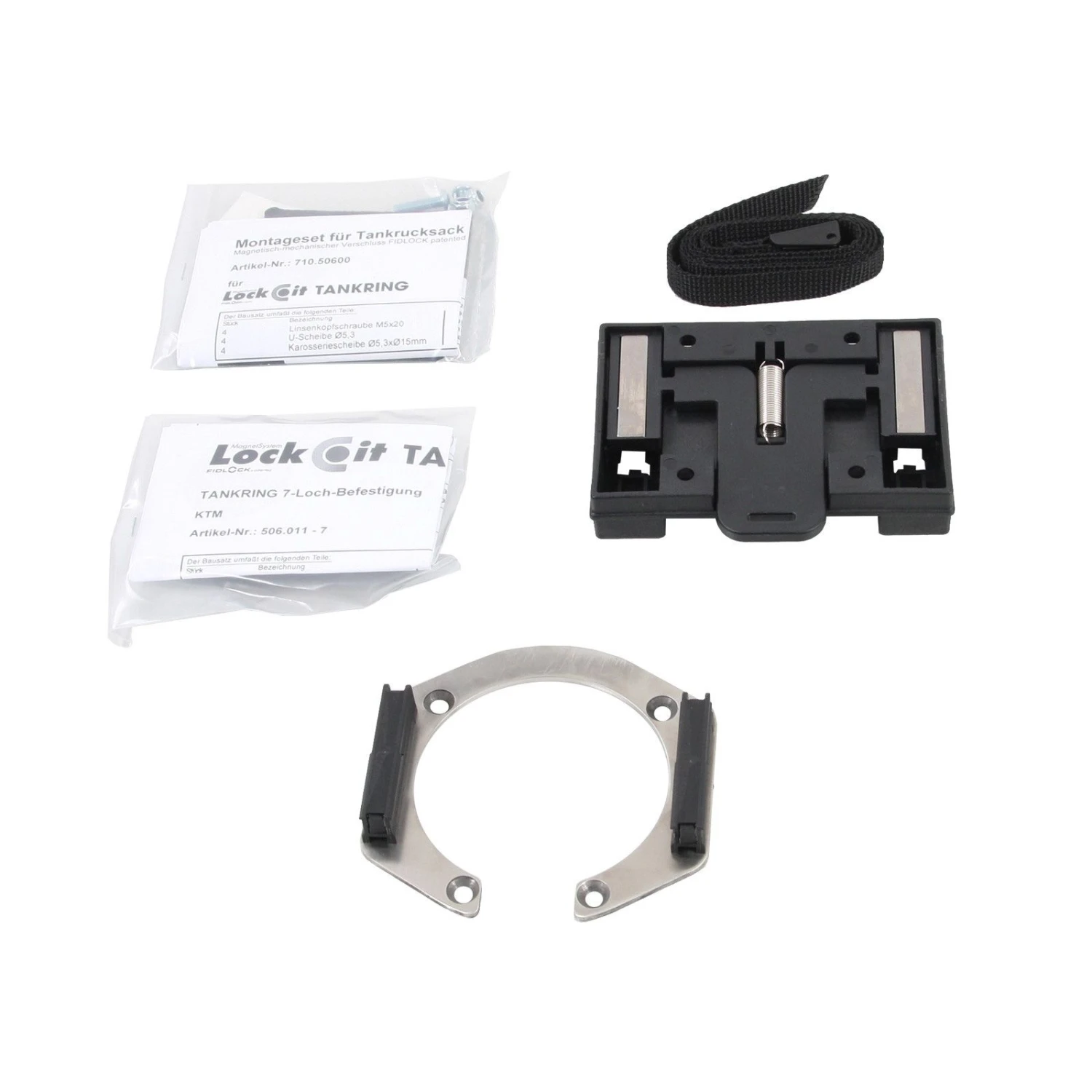 Hepco & Becker Tankring Lock-It Universal 7 Hole Mounting For Ktm Silver 1 Hepco & Becker Tankring Lock-It Universal 7 Hole Mounting For Ktm Silver