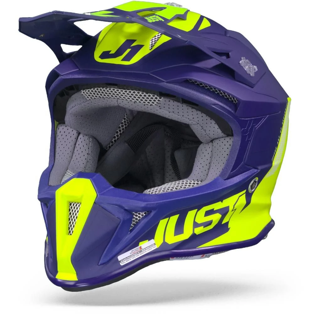 Just1 J18 MIPS Pulsar Geel Fluo Blauw 2 Just1 J18 MIPS Pulsar Geel Fluo Blauw - Afbeelding 2