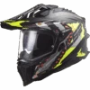 LS2 MX701 C Explorer Extend Mat H-V Geel Adventure Helm