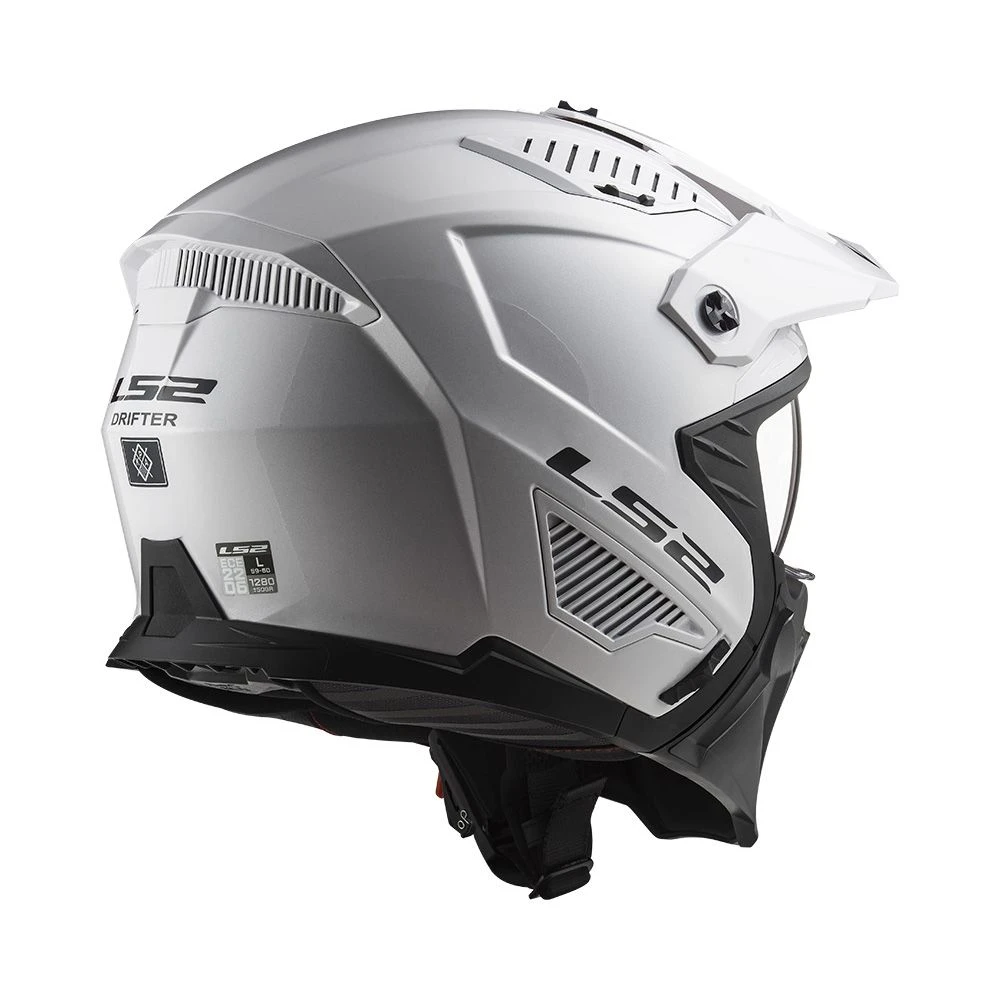 LS2 OF606 Drifter Solid Wit 06 Multi Helm 1 LS2 OF606 Drifter Solid Wit 06 Multi Helm