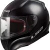 LS2 FF353 Rapid Single Mono Glans Zwart Integraalhelm