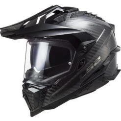 LS2 MX701 C Explorer Glans Carbon Adventure Helm