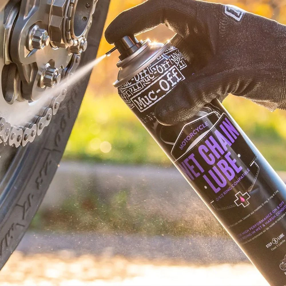 Muc-Off Wet Chain Lube Kettingspray 400ml 4 Muc-Off Wet Chain Lube Kettingspray 400ml - Afbeelding 4