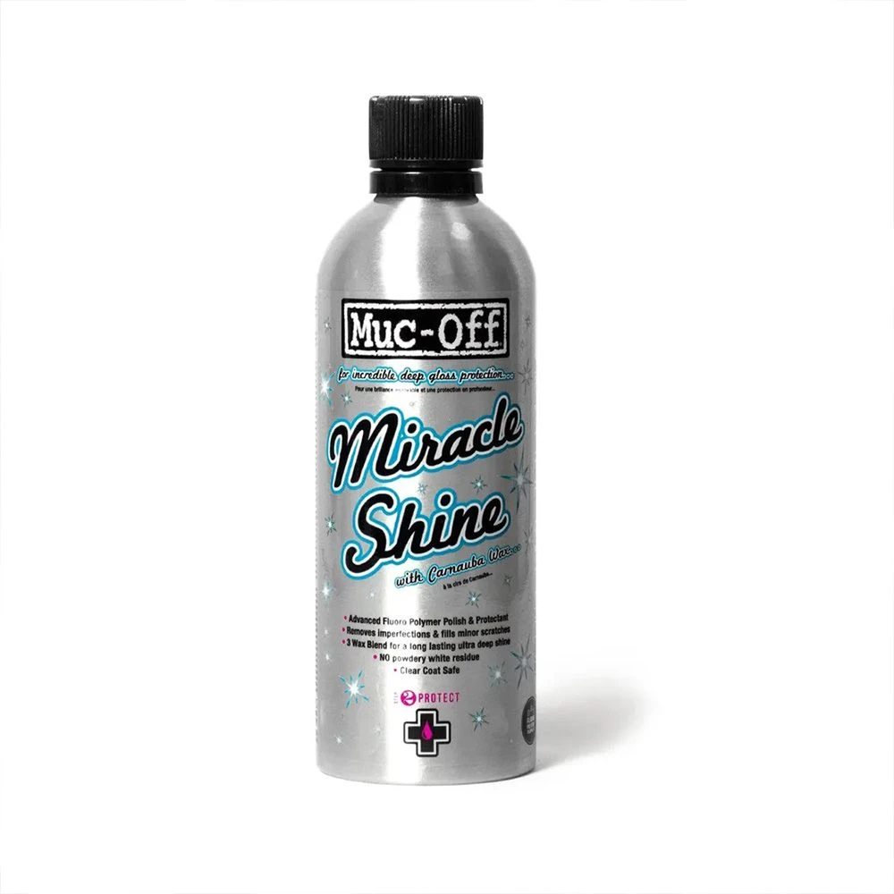 Muc-Off Miracle Shine Polijstmiddel 500ml 2 Muc-Off Miracle Shine Polijstmiddel 500ml - Afbeelding 2