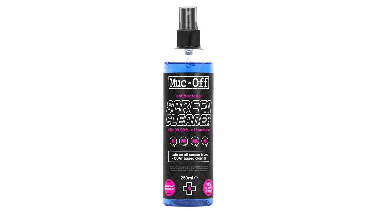 Muc-Off Apparaten- En Schermreiniger 250ml 1 Muc-Off Apparaten- En Schermreiniger 250ml