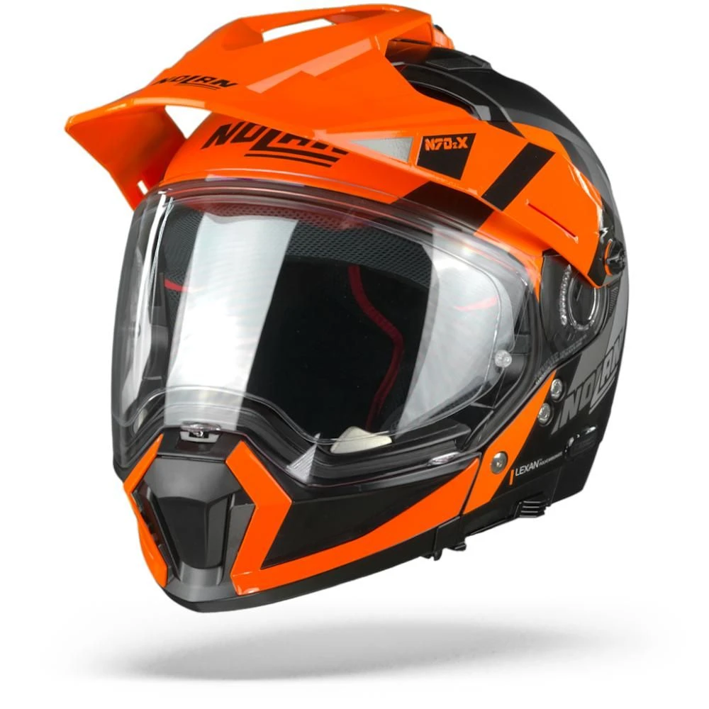 Nolan N70-2 X Decurio 31 Flat Zwart Oranje Wit Antraciet Multihelm 1 Nolan N70-2 X Decurio 31 Flat Zwart Oranje Wit Antraciet Multihelm