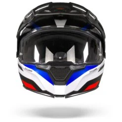 Nexx X.Vilijord Hiker Blauw Rood Mat Systeemhelm