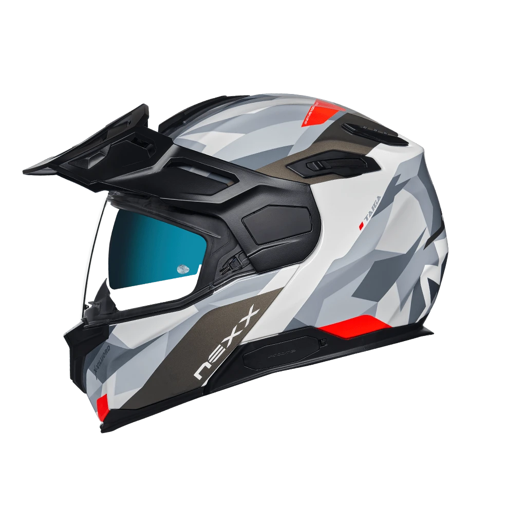 Nexx X.Vilijord Taiga Wit Rood Systeemhelm 1 Nexx X.Vilijord Taiga Wit Rood Systeemhelm