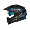 Nexx X.Wed2 Columbus Blauw Zwart Matt Adventure Helm