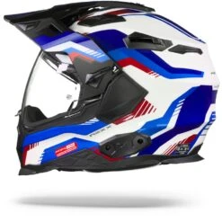 Nexx X.WED2 Columbus Blauw Rood Adventure Helm 11 Nexx X.WED2 Columbus Blauw Rood Adventure Helm -Motoronderdelen Winkel nexx x wed2 columbus blue red.11 1
