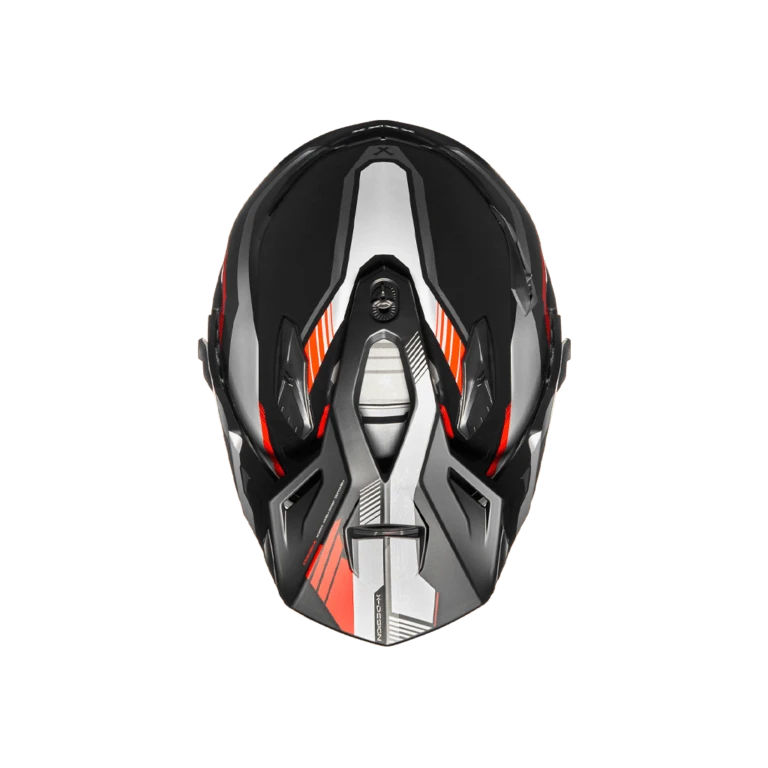 Nexx X.Wed2 Columbus Rood Grijs Adventure Helm 3 Nexx X.Wed2 Columbus Rood Grijs Adventure Helm - Afbeelding 3