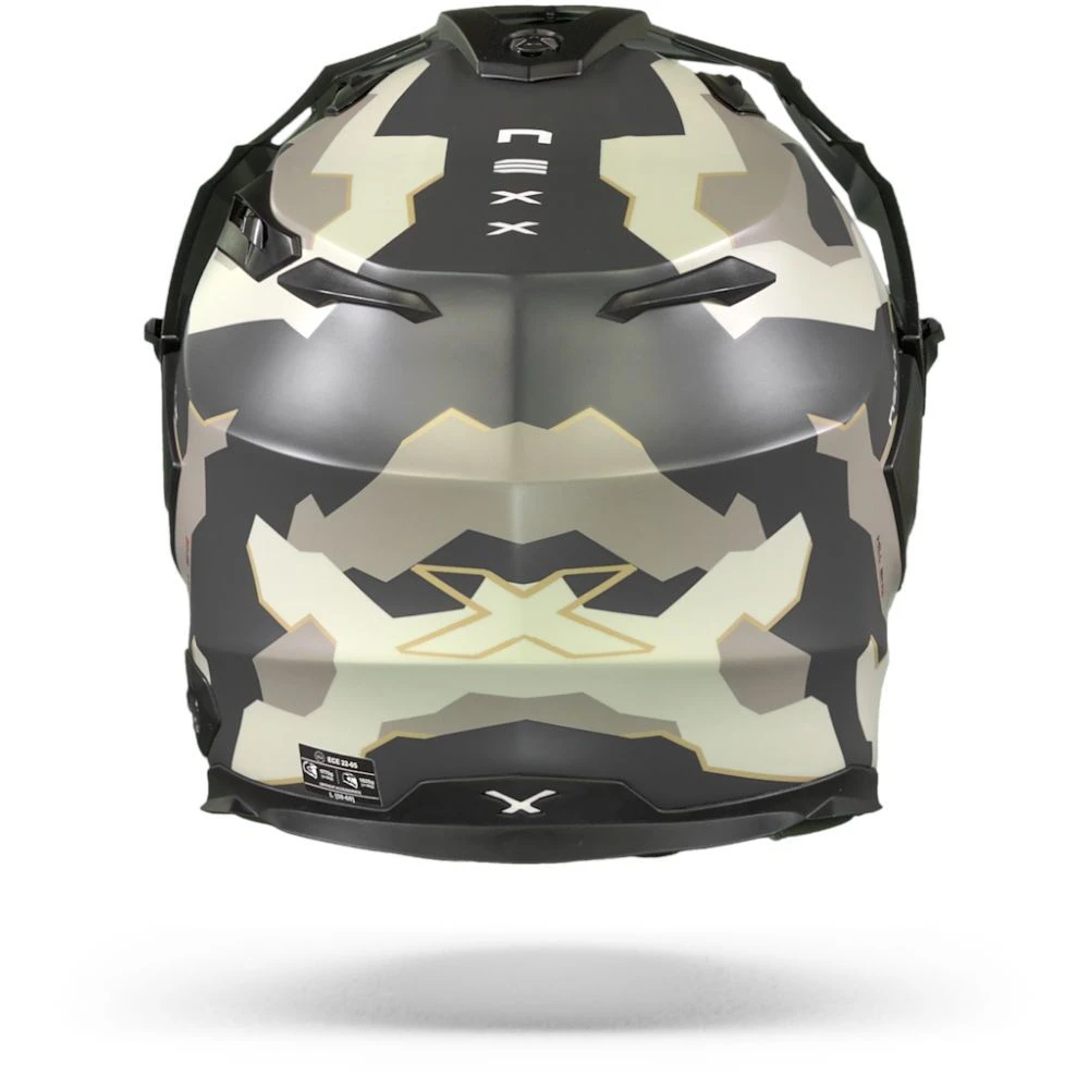 Nexx X.WED2 Hillend Grijs Sand Mat Adventure Helm 6 Nexx X.WED2 Hillend Grijs Sand Mat Adventure Helm - Afbeelding 6