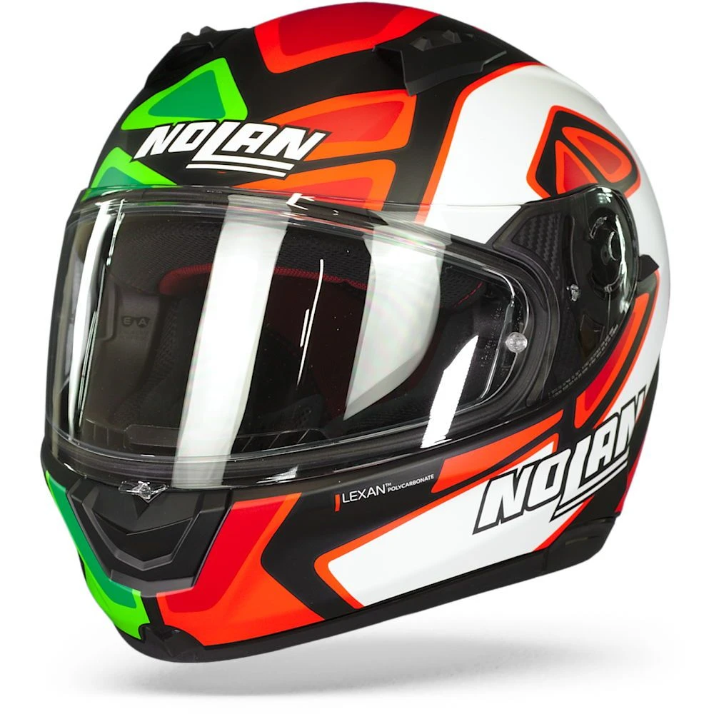 Nolan N60-6 Gemini Replica 46 D. Petrucci Misano Mat Zwart Integraalhelm 2 Nolan N60-6 Gemini Replica 46 D. Petrucci Misano Mat Zwart Integraalhelm - Afbeelding 2