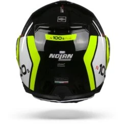 Nolan N100-5 Plus Distinctive 28 Glans Zwart Geel Wit Systeemhelm -Motoronderdelen Winkel nolan n100 5plus distinctive28 glossyblackyellow.19