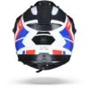 Nolan N70-2 X Grandes Alpes 26 Metal Wit Blauw Rood Multihelm