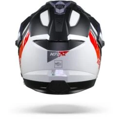 Nolan N70-2 X Decurio 33 Metaal Wit Blauw Zilver Rood Multihelm -Motoronderdelen Winkel nolann702xdecurio33metalwhitebluesilverred.19