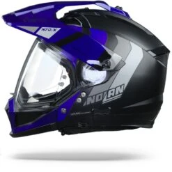 Nolan N70-2 X Decurio 32 Flat Zwart Blauw Zilver Antraciet Multihelm -Motoronderdelen Winkel nolann70 2x decurio32 flatblackbluesilver.10 1