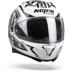 Nolan N87 Venator 93 Metaal Wit Zwart Antraciet Integraalhelm