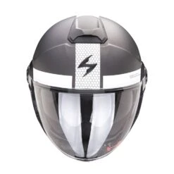 Scorpion Exo-City II Short Mat Zilver Wit Jethelm -Motoronderdelen Winkel product foto 2 2 1