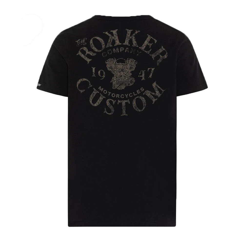 ROKKER Custom T-Shirt Heren Zwart 1 ROKKER Custom T-Shirt Heren Zwart