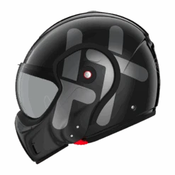 ROOF BoXXer Twin Zwart Metaal Systeemhelm -Motoronderdelen Winkel roof boxxer twin black metal 3