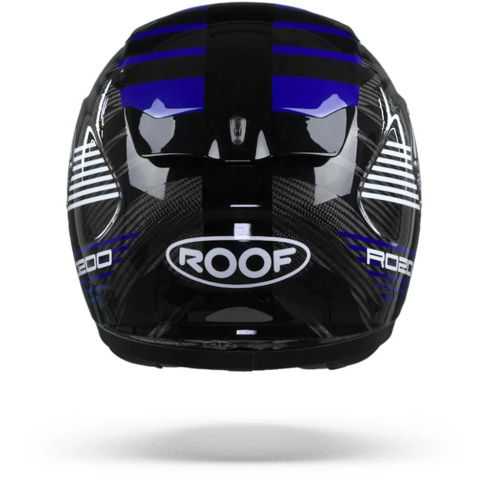ROOF RO200 Carbon Speeder Zwart Blauw Integraalhelm 3 ROOF RO200 Carbon Speeder Zwart Blauw Integraalhelm - Afbeelding 3