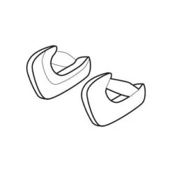 Schuberth C4 Basic / C4 Pro Black Cheekpads