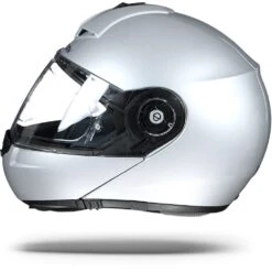 Schuberth C3 Pro Glans Zilver Systeemhelm 9 Schuberth C3 Pro Glans Zilver Systeemhelm -Motoronderdelen Winkel schuberthc3proglossysilver.10