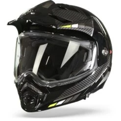 Scorpion ADX-2 Camino Zwart-Silver-Neon Geel Adventure Helm -Motoronderdelen Winkel scorpion adx 2 camino black silver neon yellow frontpage