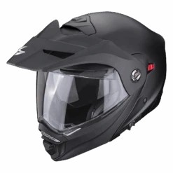 Scorpion ADX-2 Mat Pearl Zwart Adventure Helm