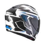 Scorpion Exo-1400 Evo Air Shell Wit-Blauw Integraalhelm 3 Scorpion Exo-1400 Evo Air Shell Wit-Blauw Integraalhelm - Afbeelding 3