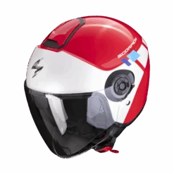 Scorpion Exo-City II Mall Rood-Wit-Blauw Jethelm 5 Scorpion Exo-City II Mall Rood-Wit-Blauw Jethelm -Motoronderdelen Winkel scorpion exo city ii mall red white blue