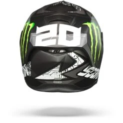 Scorpion EXO-R1 Air Fabio Monster Replica Mat Zwart-Zilver Integraalhelm -Motoronderdelen Winkel scorpion exo r1 air fabio monster replica matt black silver.19