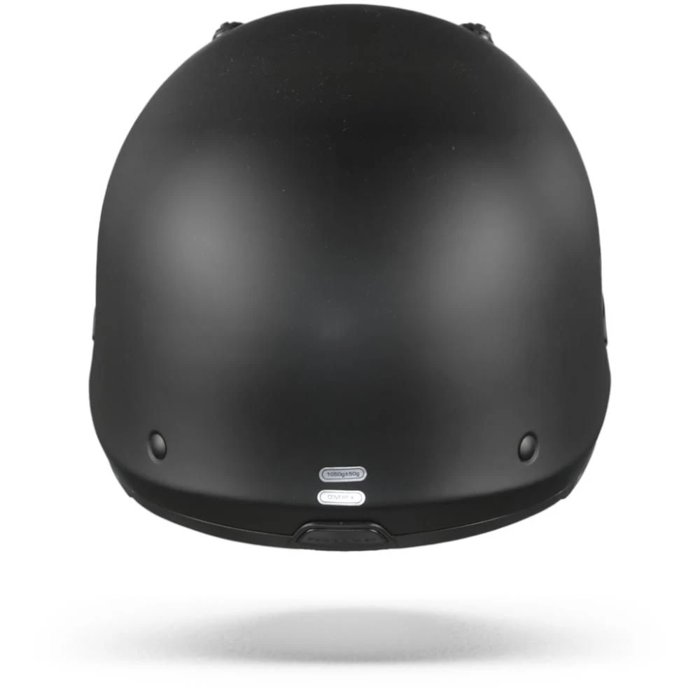 Scorpion Covert-X Solid Mat Zwart Jethelm 4 Scorpion Covert-X Solid Mat Zwart Jethelm - Afbeelding 4