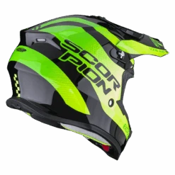 Scorpion VX-16 Evo Air Soul Zwart-Groen Crosshelm