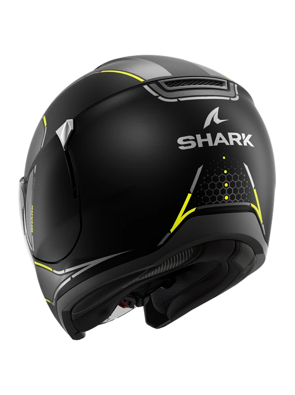 Shark Citycruiser Krestone Mat Black Anthracite Yellow KAY Jet Helmet 3 Shark Citycruiser Krestone Mat Black Anthracite Yellow KAY Jet Helmet - Afbeelding 3